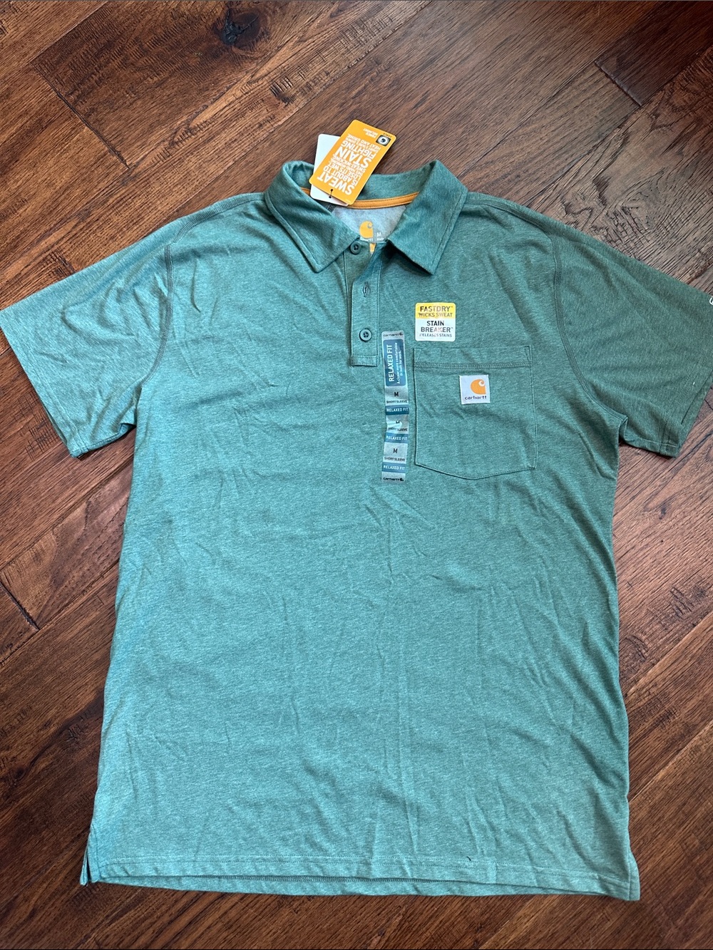 Carhartt Men's Force Relaxed Fit Pocket Polo